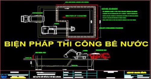 Biện pháp thi công bể xử lý nước thải đầy đủ